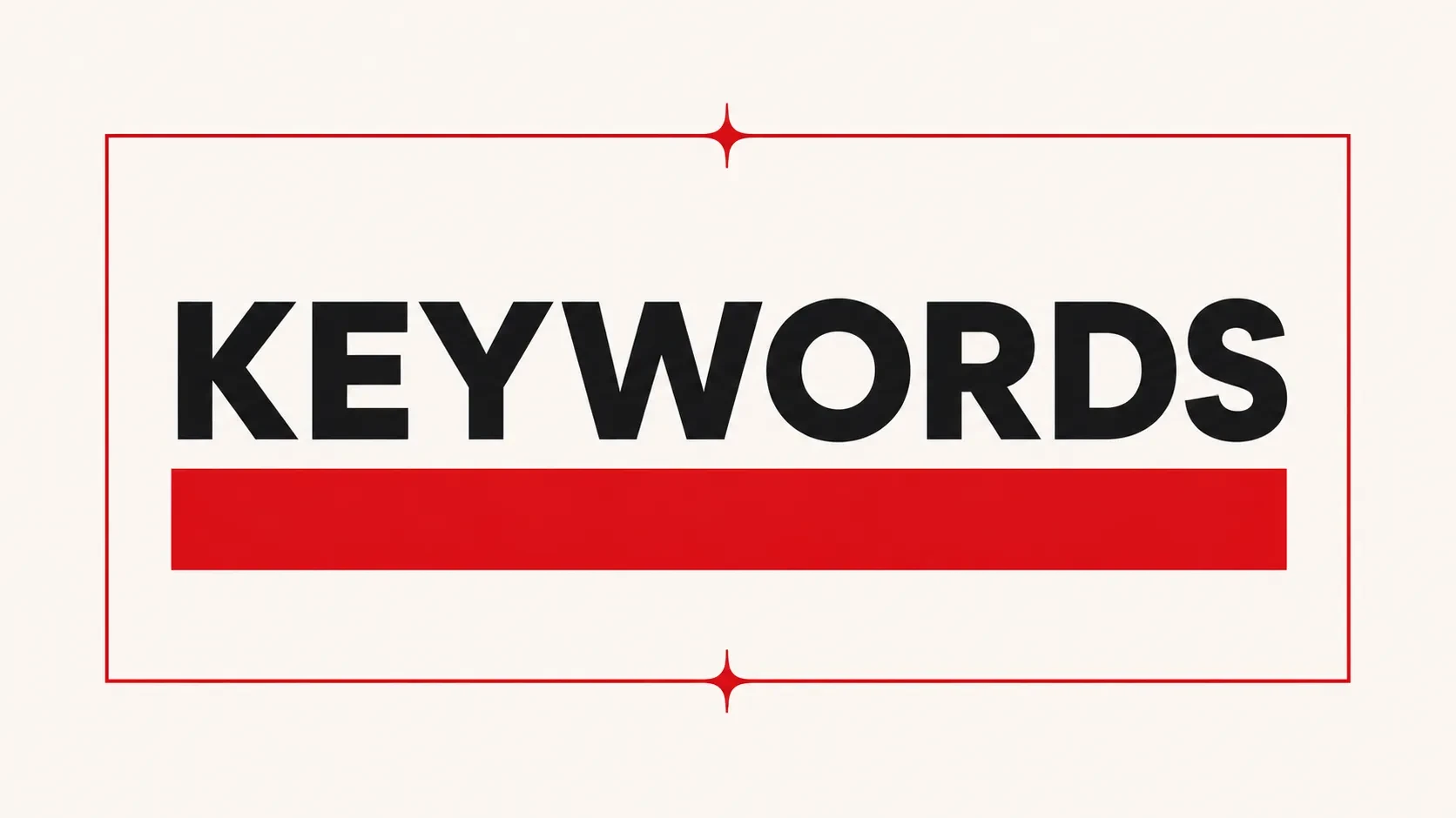 Keywords - Keywörter